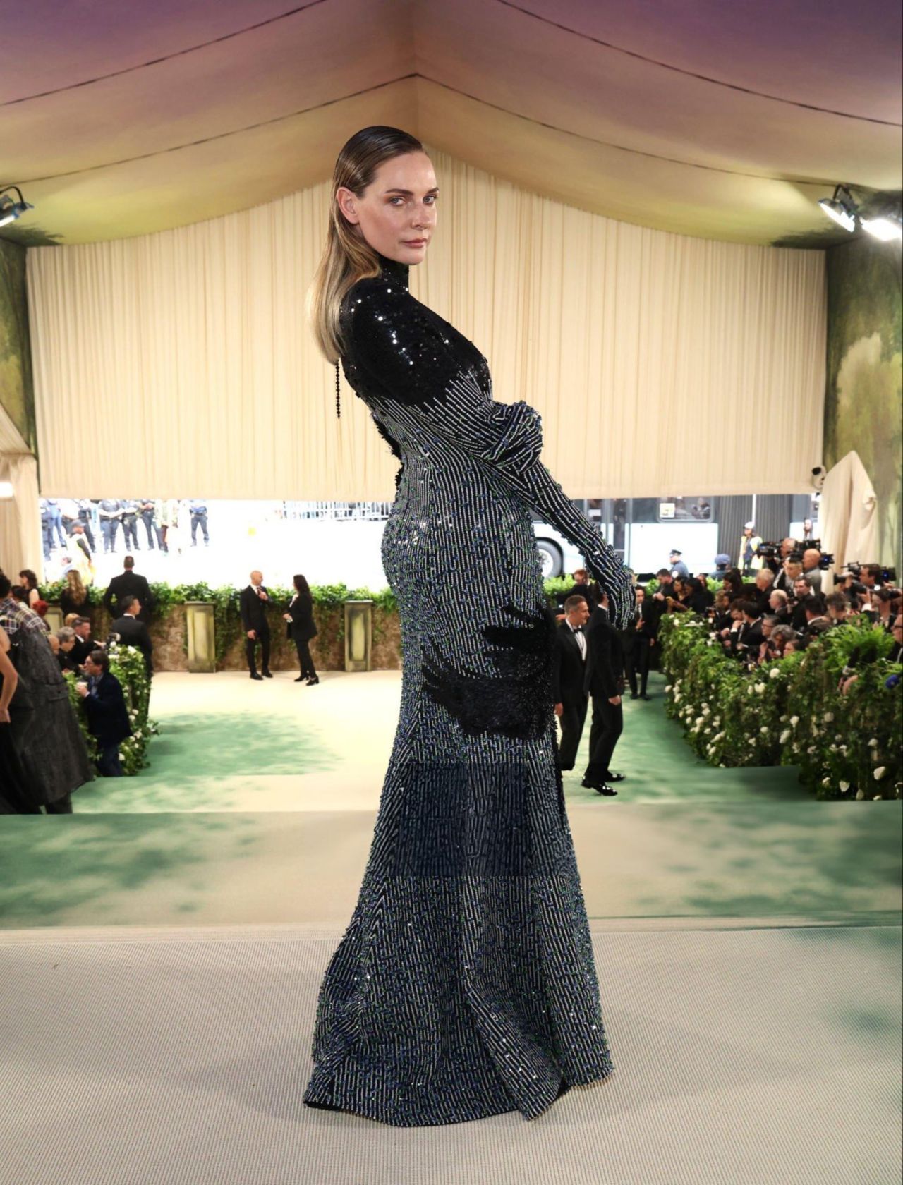 Rebecca Ferguson at Met Gala 2024 in New York City2